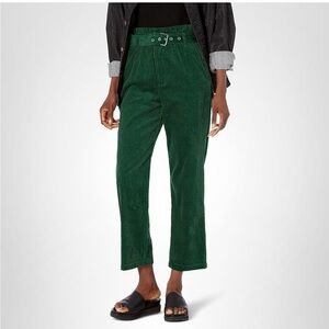 Green Corduroy Pants BLANK NYC nwt 26